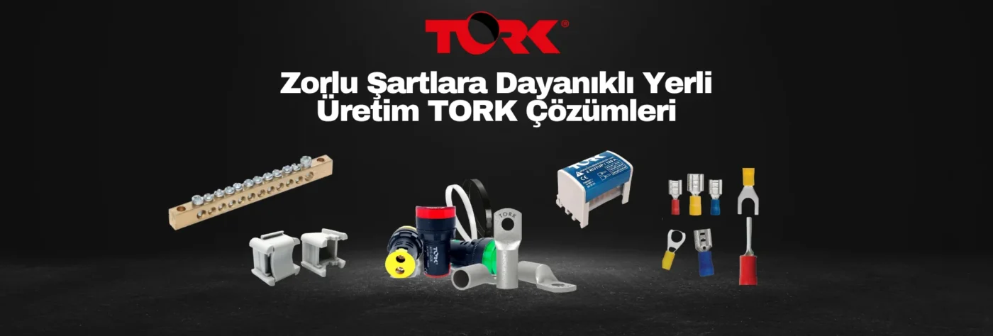 TORK kablo bağları ile estetik ve sağlam düzenleme.