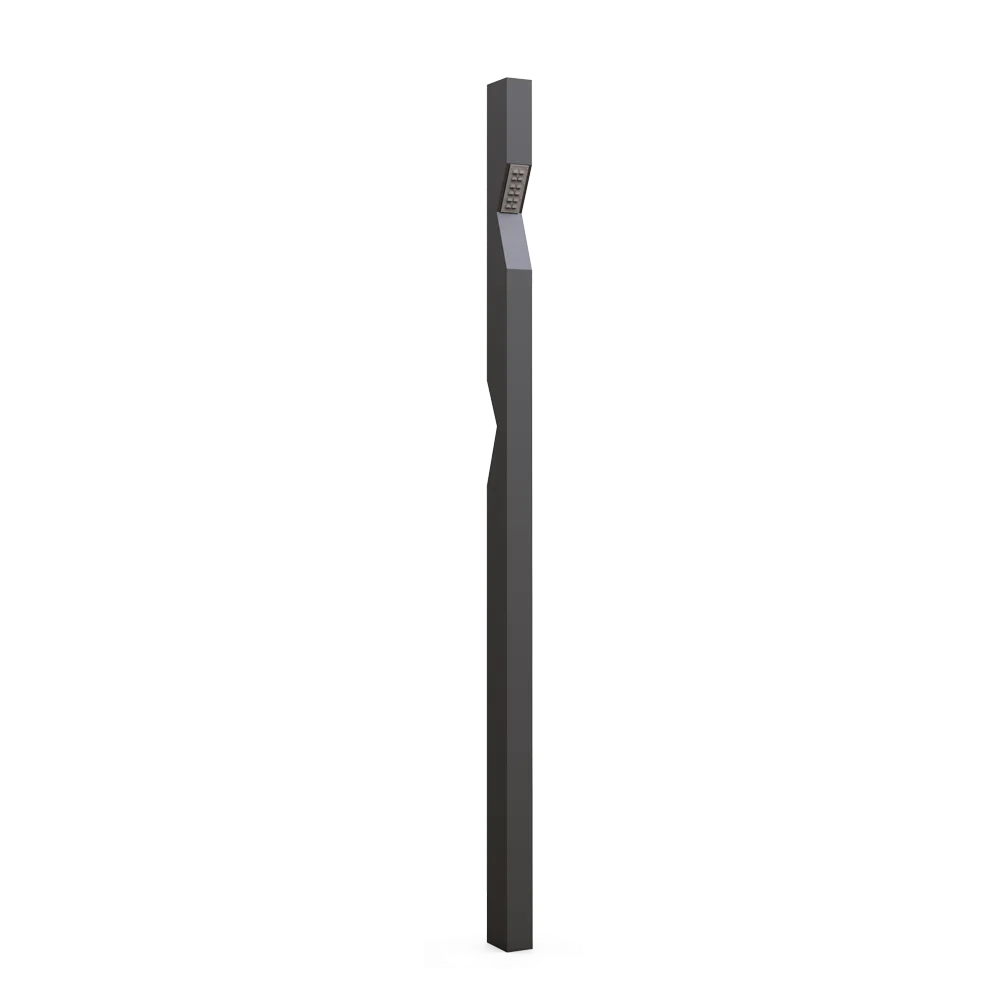 Pelsan Dara 2x5W Bolard Armatür 212285 Alüminyum Gövde 100cm
