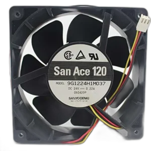 Sanyo Denki 9G1224H1M037 Kompakt Fan