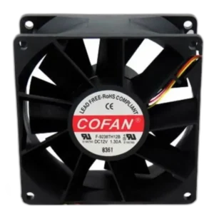 Cofan F-9238TH12B Kompakt Fan