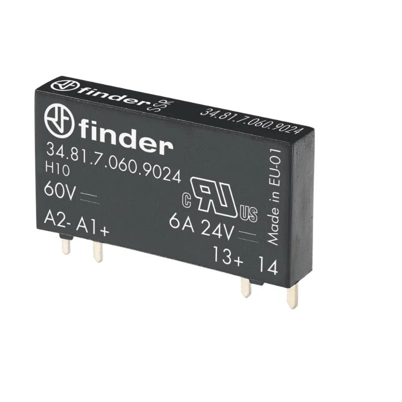 Finder 34.81.7.024.9024 24VDC 1NO Slim SSR Röle