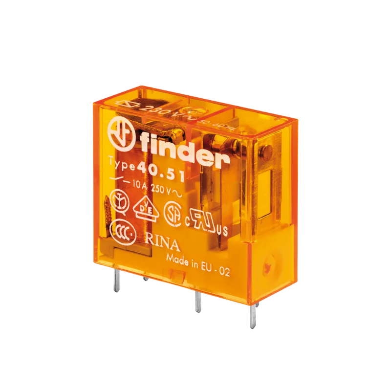 Finder 40.51.8.024.0000 24VAC 1 Kontak 12A PCB Röle