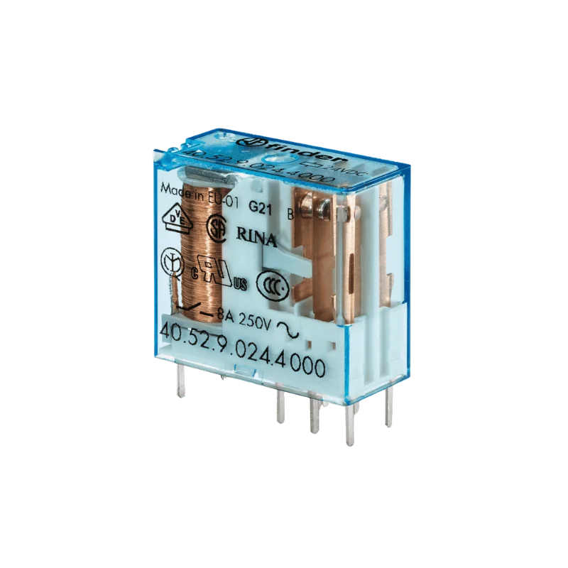 Finder 40.52.9.012.0000 12VDC 2 Kontak 8A PCB Röle