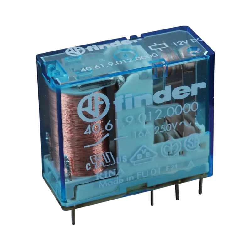 Finder 40.61.9.012.0000 12VDC 1 Kontak 16A PCB Röle