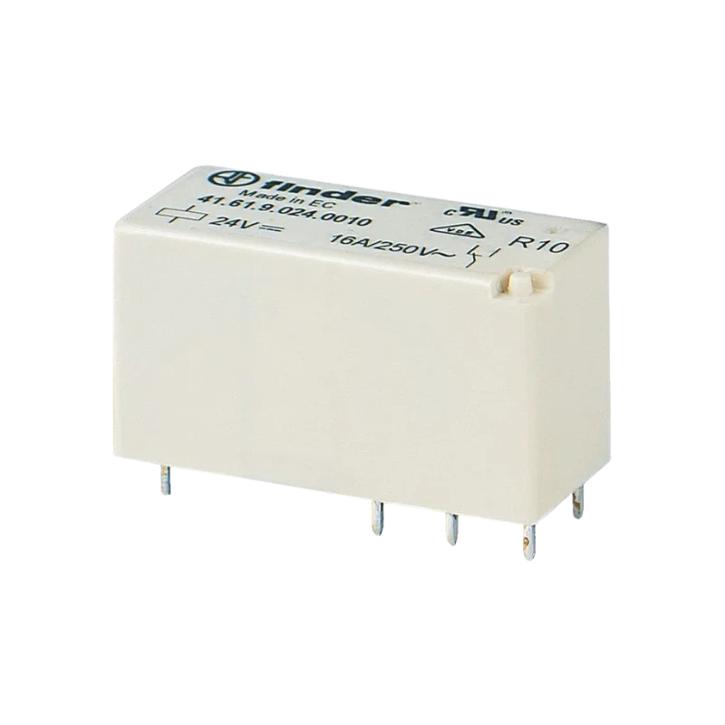 Finder 41.61.9.024.0010 24VDC 1 Kontak 16A PCB arayüz rölesi