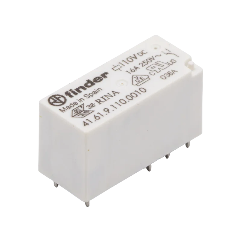 Finder 41.61.9.110.0010 230VAC 1 Kontak 16A PCB arayüz rölesi