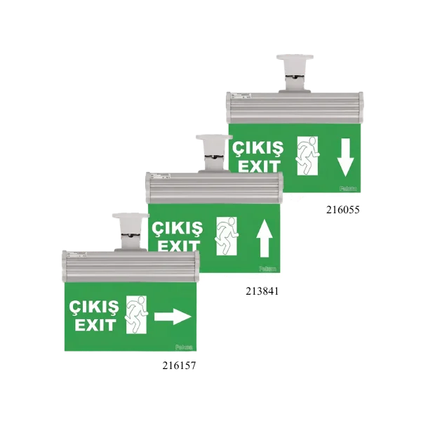 Pelsan Rutaled 3W 6500K Exit Çıkış Armatürü