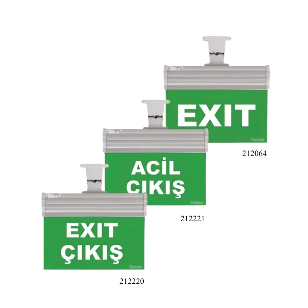 Pelsan Rutaled 3W 6500K Exit Çıkış Armatürü