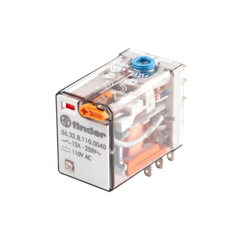 Finder 56.32.8.110.0040 110V AC 2 Kontak 12A Röle