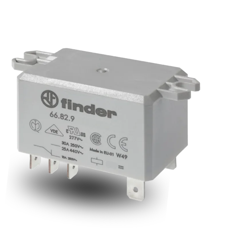 Finder 66.82.9.024.4300 24V DC 2NO 30A Röle