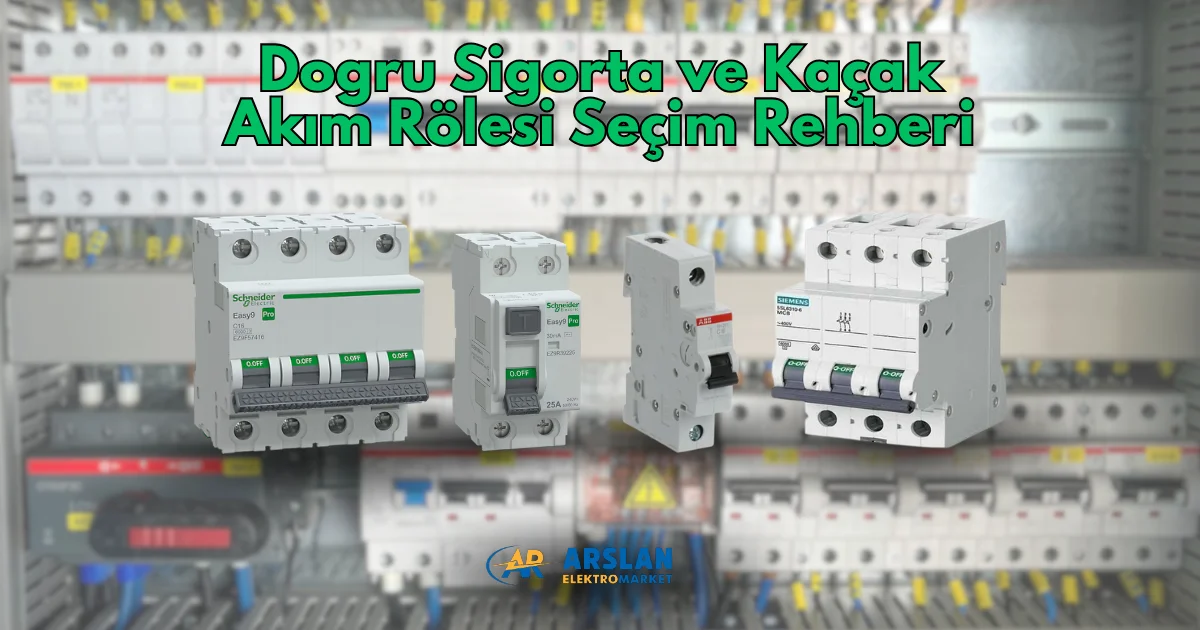 Şalt Malzemeleri ve Sigorta Seçim Rehberi: Evinizi ve İş Yerinizi Güvenceye Alın