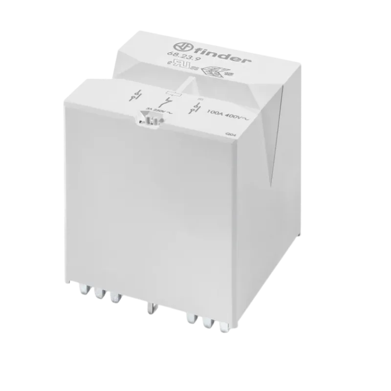 Finder 68.23.9.012.4300 12V DC 2NO+1NC 100A Röle