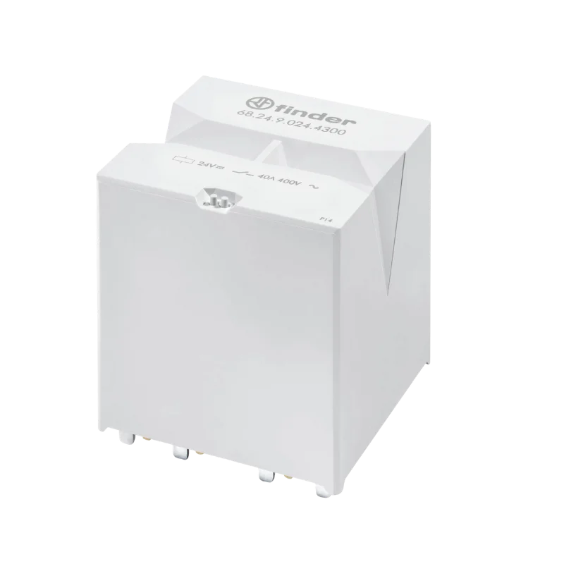 Finder 68.24.9.024.4300 24V DC 4NA 40A Röle