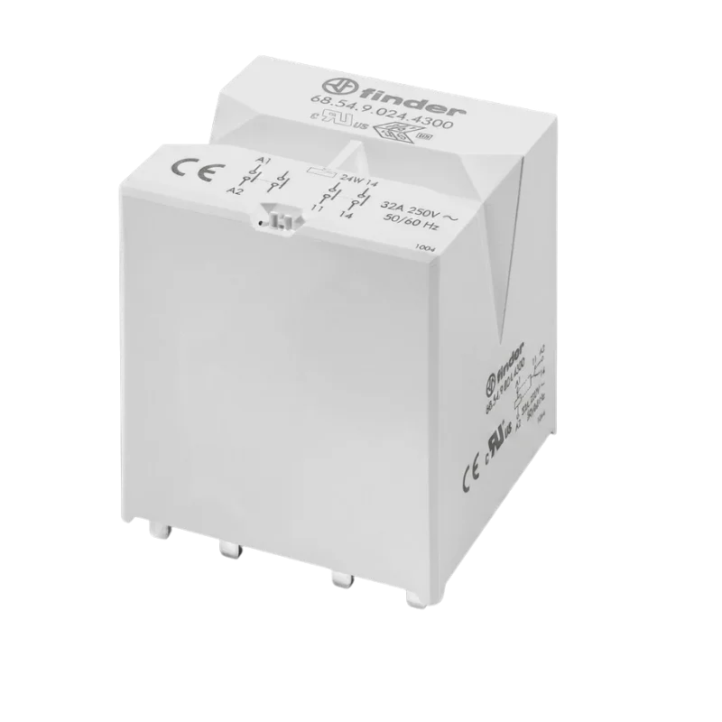 Finder 68.54.9.012.4300 12V DC 4NO 32A Röle