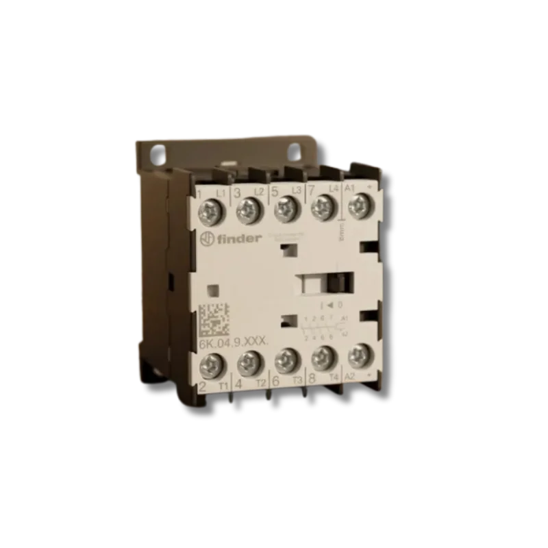 Finder 6K.04.9.110.4712 110V DC 3NO+1NC 12A Kontaktör