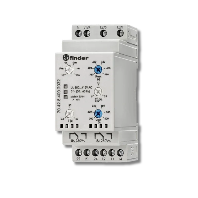 Finder 70.42.8.400.2032 400V AC 2CO 6A Röle